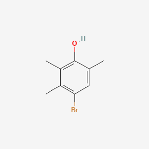 Chemical structure of 4-Bromo-2,3,6-trimethylphenol
