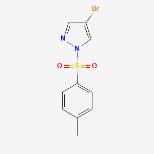 Chemical structure of 4-Bromo-1-Tosyl-1H-Pyrazole