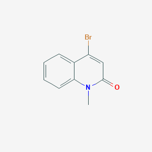 Chemical structure of 4-Bromo-1-methylquinolin-2(1H)-one