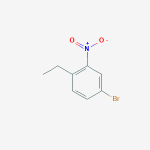 Chemical structure of 4-Bromo-1-ethyl-2-nitrobenzene