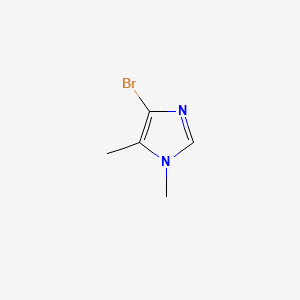 Chemical structure of 4-Bromo-1,5-dimethylimidazole