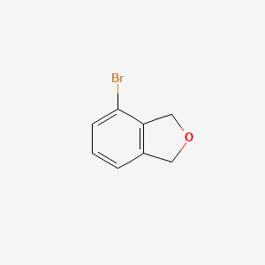 Chemical structure of 4-Bromo-1,3-dihydroisobenzofuran