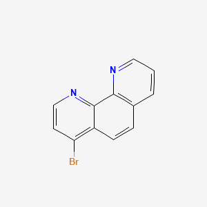 Chemical structure of 4-bromo-1,10-phenanthroline