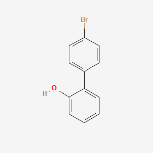 Chemical structure of 4'-Bromo-[1,1'-biphenyl]-2-ol