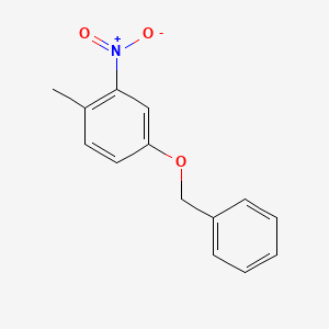 Chemical structure of 4-Benzyloxy-2-nitrotoluene
