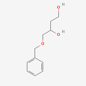 Chemical structure of 4-Benzyloxy-1,3-butanediol