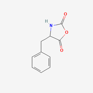 Chemical structure of 4-Benzyloxazolidine-2,5-dione