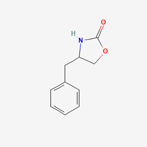 Chemical structure of 4-benzyloxazolidin-2-one