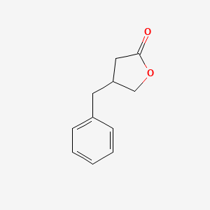 Chemical structure of 4-Benzyldihydrofuran-2(3H)-one
