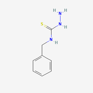 Chemical structure of 3-Amino-1-benzylthiourea