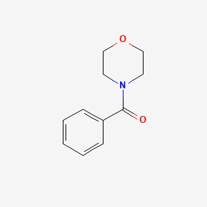 Chemical structure of 4-Benzoylmorpholine