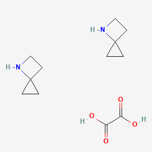 Chemical structure of 4-azaspiro[2.3]hexane hemioxalate