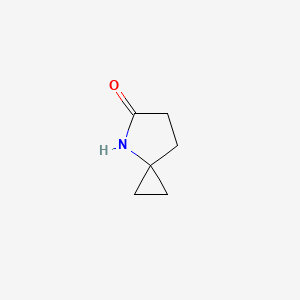 Chemical structure of 4-Azaspiro[2.4]heptan-5-one