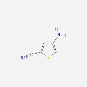 Chemical structure of 4-Aminothiophene-2-carbonitrile