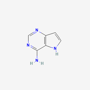 Chemical structure of 4-Aminopyrrolo[3,2-d]pyrimidine