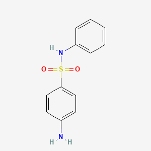 Chemical structure of Sulfabenz