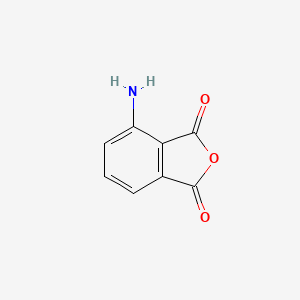 Chemical structure of 4-Aminoisobenzofuran-1,3-dione