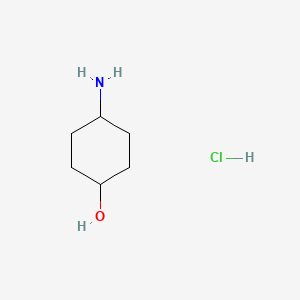 Chemical structure of 4-Aminocyclohexanol hydrochloride