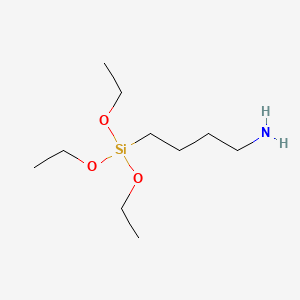 Chemical structure of 4-AMINOBUTYLTRIETHOXYSILANE