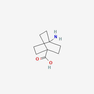 Chemical structure of 4-Aminobicyclo[2.2.2]octane-1-carboxylic acid