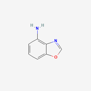 Chemical structure of 4-Aminobenzoxazole