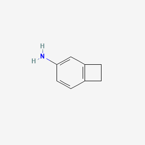 Chemical structure of 4-Aminobenzocyclobutene