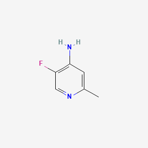 Chemical structure of 5-Fluoro-2-methylpyridin-4-amine