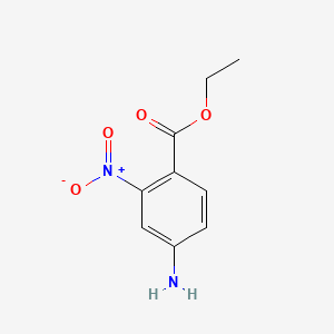 Chemical structure of Ethyl 4-amino-2-nitrobenzoate