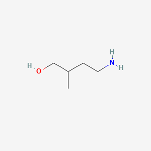 Chemical structure of 4-Amino-2-methyl-1-butanol