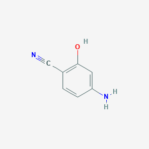 Chemical structure of 4-Amino-2-hydroxybenzonitrile