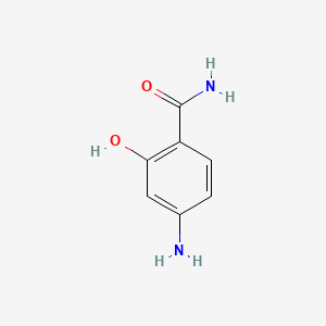 Chemical structure of 4-Amino-2-hydroxybenzamide