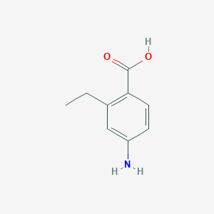 Chemical structure of 4-Amino-2-ethylbenzoic acid
