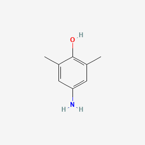 Chemical structure of 4-Amino-2,6-dimethylphenol