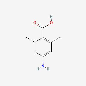 Chemical structure of 4-Amino-2,6-dimethylbenzoic acid