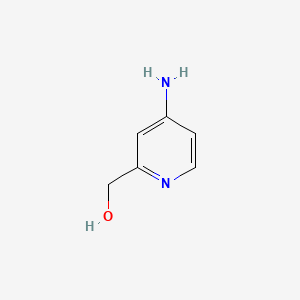 Chemical structure of 4-Amino-2-pyridinemethanol