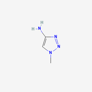 Chemical structure of 4-Amino-1-methyl-1,2,3-triazole