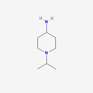 Chemical structure of 4-Amino-1-isopropylpiperidine