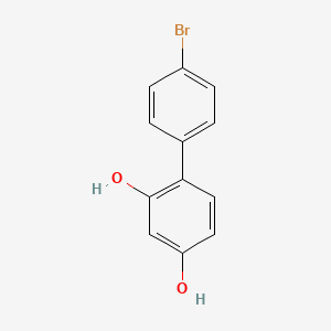 Chemical structure of 4’-Bromobiphenyl-2,4-diol