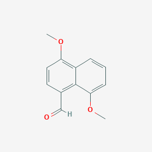 Chemical structure of 4,8-Dimethoxy-1-naphthaldehyde