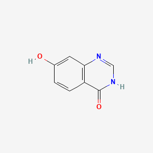 Chemical structure of Quinazoline-4,7-diol