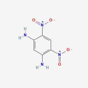 Chemical structure of 4,6-Dinitro-1,3-benzenediamine