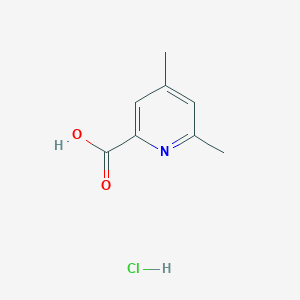 Chemical structure of 4,6-Dimethylpicolinic acid hydrochloride