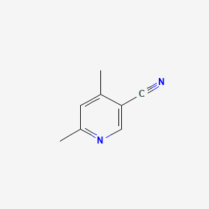 Chemical structure of 4,6-Dimethylnicotinonitrile