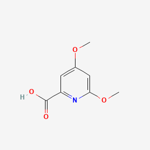 Chemical structure of 4,6-Dimethoxypicolinic acid