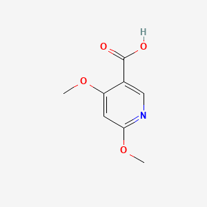 Chemical structure of 4,6-Dimethoxynicotinic acid