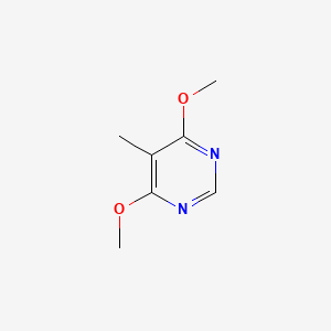 Chemical structure of 4,6-Dimethoxy-5-methylpyrimidine