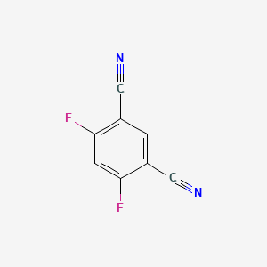 Chemical structure of 4,6-Difluoroisophthalonitrile