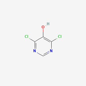 Chemical structure of 4,6-Dichloropyrimidin-5-ol