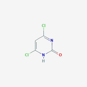 Chemical structure of 4,6-Dichloropyrimidin-2(1H)-one
