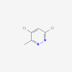 Chemical structure of 4,6-Dichloro-3-methylpyridazine